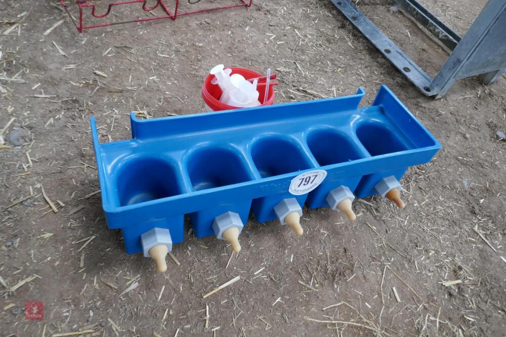 WYDALE 5 TEAT LAMB MILK FEEDER