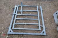 GALVANISED SHEEP PEN GATE