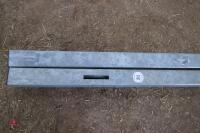 GALVANISED GATE HANGING & LATCHING POSTS - 4