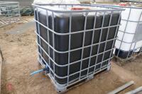 SCHUTZ BLACK IBC CONTAINER IN MESH CAGE - 5