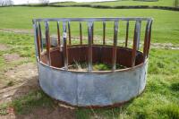 GALVANISED CATTLE ROUND FEEDER - 9