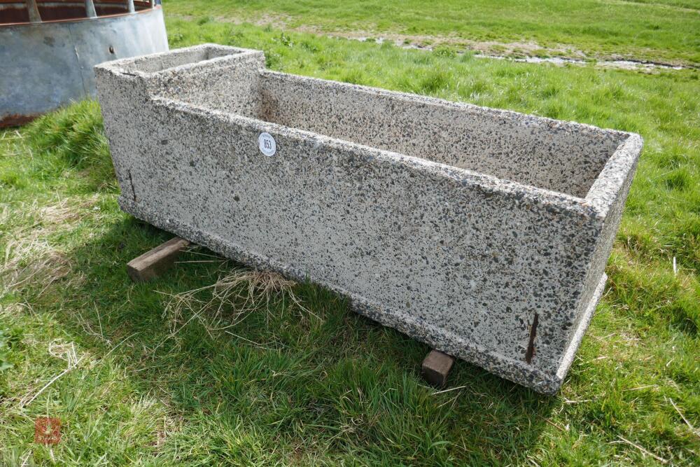 CONCRETE WATER TROUGH