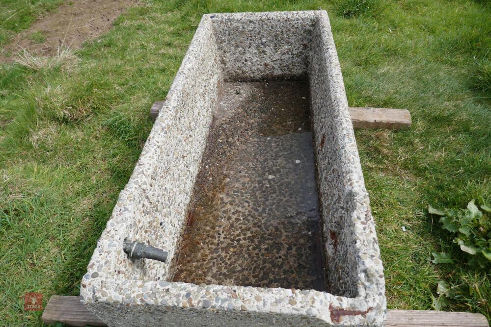 CONCRETE WATER TROUGH