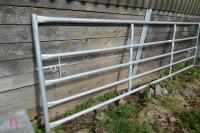 13' HEAVY DUTY GALVANISED GATE - 2