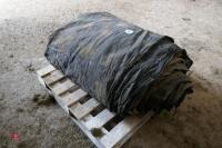 BLACK SILAGE CLAMP COVER NET - 4