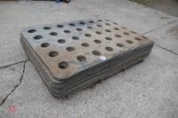 20 RUBBER SILAGE CLAMP MATS - 3