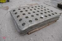 20 RUBBER SILAGE CLAMP MATS - 6