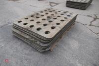 20 RUBBER SILAGE CLAMP MATS - 5