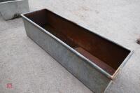 GALVANISED 9' WATER TROUGH