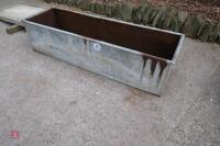 GALVANISED 9' WATER TROUGH - 2