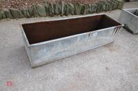 GALVANISED 9' WATER TROUGH - 3