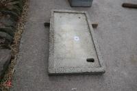 CONCRETE TROUGH LID