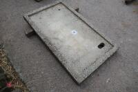 CONCRETE TROUGH LID - 2