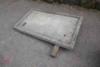 CONCRETE TROUGH LID - 5