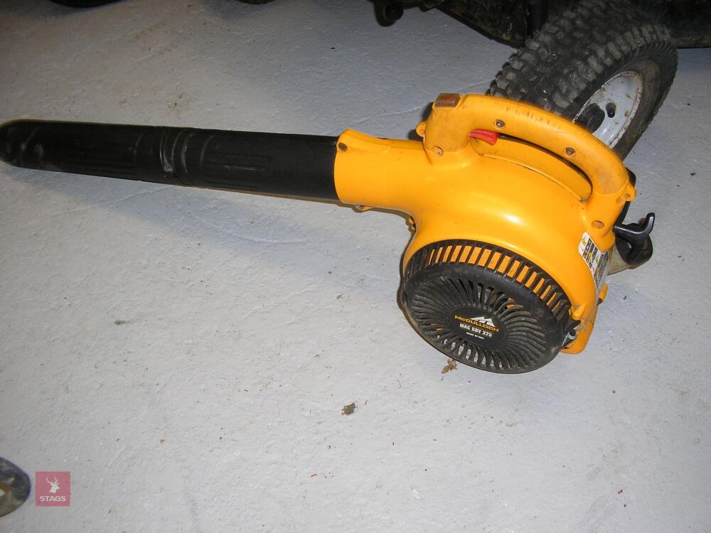 MCCULLOCH GBN325 PETROL LEAF BLOWER