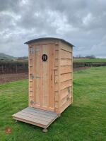 3M X 2M COMPOST TOILET BLOCK