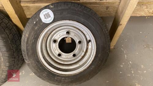 IFOR WILLIAMS 195/60R 12 WHEEL & TYRE