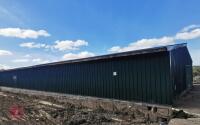 OPEN SPAN METAL FRAMED BARN 45' X 90' - 3