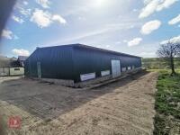 OPEN SPAN METAL FRAMED BARN 45' X 90' - 5