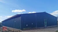 OPEN SPAN METAL FRAMED BARN 45' X 90' - 9