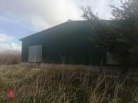 OPEN SPAN METAL FRAMED BARN 45' X 90' - 12