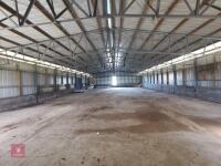 OPEN SPAN METAL FRAMED BARN 45' X 90' - 14