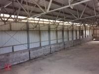 OPEN SPAN METAL FRAMED BARN 45' X 90' - 15