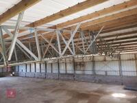 OPEN SPAN METAL FRAMED BARN 45' X 90' - 16