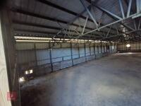 OPEN SPAN METAL FRAMED BARN 45' X 90' - 21