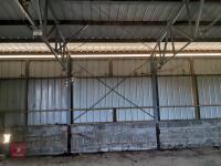 OPEN SPAN METAL FRAMED BARN 45' X 90' - 22