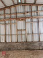 OPEN SPAN METAL FRAMED BARN 45' X 90' - 25