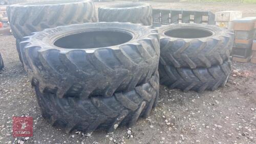 4 BKT TRACTOR TYRES