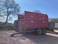 MARSHALL MB10 SILAGE TRAILER