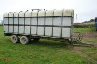 2002 BATESON 20' LIVESTOCK TRAILER - 2