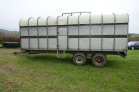 2002 BATESON 20' LIVESTOCK TRAILER - 10