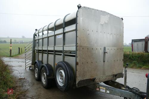 IFOR WILLIAMS 12' LIVESTOCK TRAILER