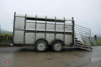 IFOR WILLIAMS 12' LIVESTOCK TRAILER - 7