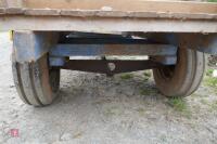 SINGLE AXLE 10' WOODEN BALE TRAILER - 5