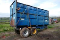 1996 WARWICK 12T SILAGE/GRAIN TRAILER - 2