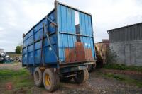 1996 WARWICK 12T SILAGE/GRAIN TRAILER - 4