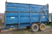 1996 WARWICK 12T SILAGE/GRAIN TRAILER - 7