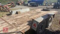 14' X 6' LOW LOADING TWIN AXLE TRAILER - 13