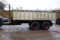 17' ALLOY BODY TWIN AXLE TIPPING TRAILER - 2