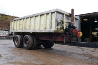 17' ALLOY BODY TWIN AXLE TIPPING TRAILER - 6