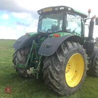 2016 JOHN DEERE 6215R 4WD TRACTOR - 4