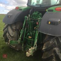 2016 JOHN DEERE 6215R 4WD TRACTOR - 6