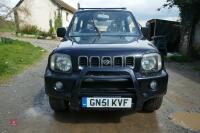 2001 SUZUKI JIMNY 4WD JEEP