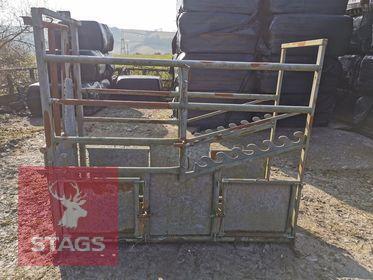 GALVANISED CATTLE CRUSH