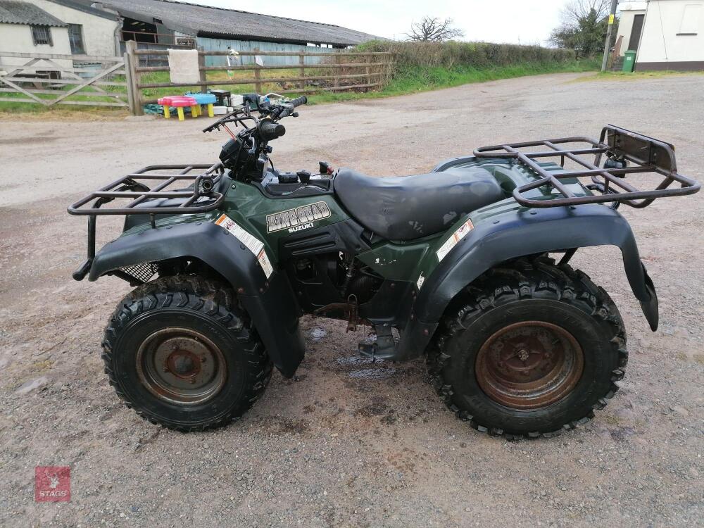 SUZUKI KING QUAD 300CC 4WD QUAD BIKE