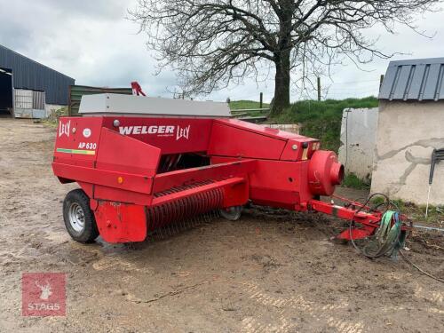 2008 LELY WELGER AP 630 CONVENTIONAL BALER